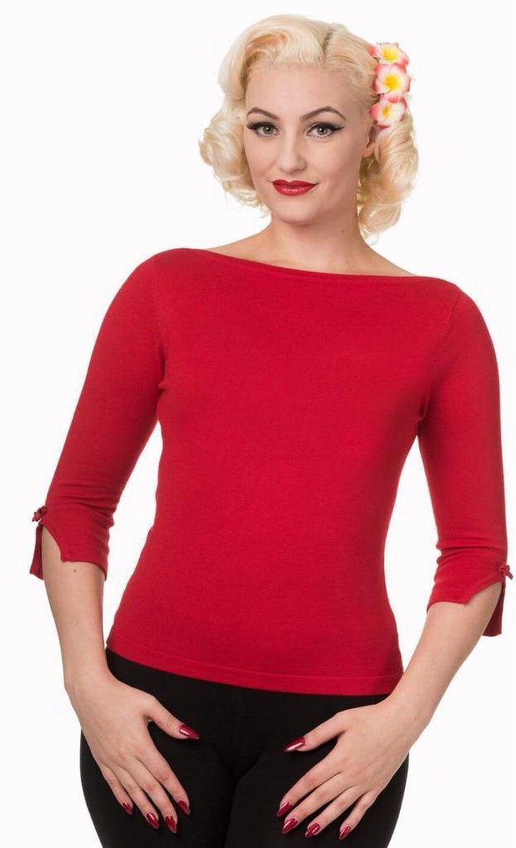 Banned Addicted Sweater Rood