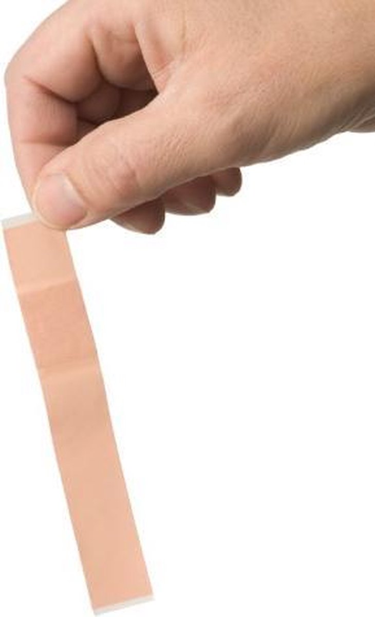 HEKA plast waterresistant lange vingerpleister 120 x 20 mm niet steriel