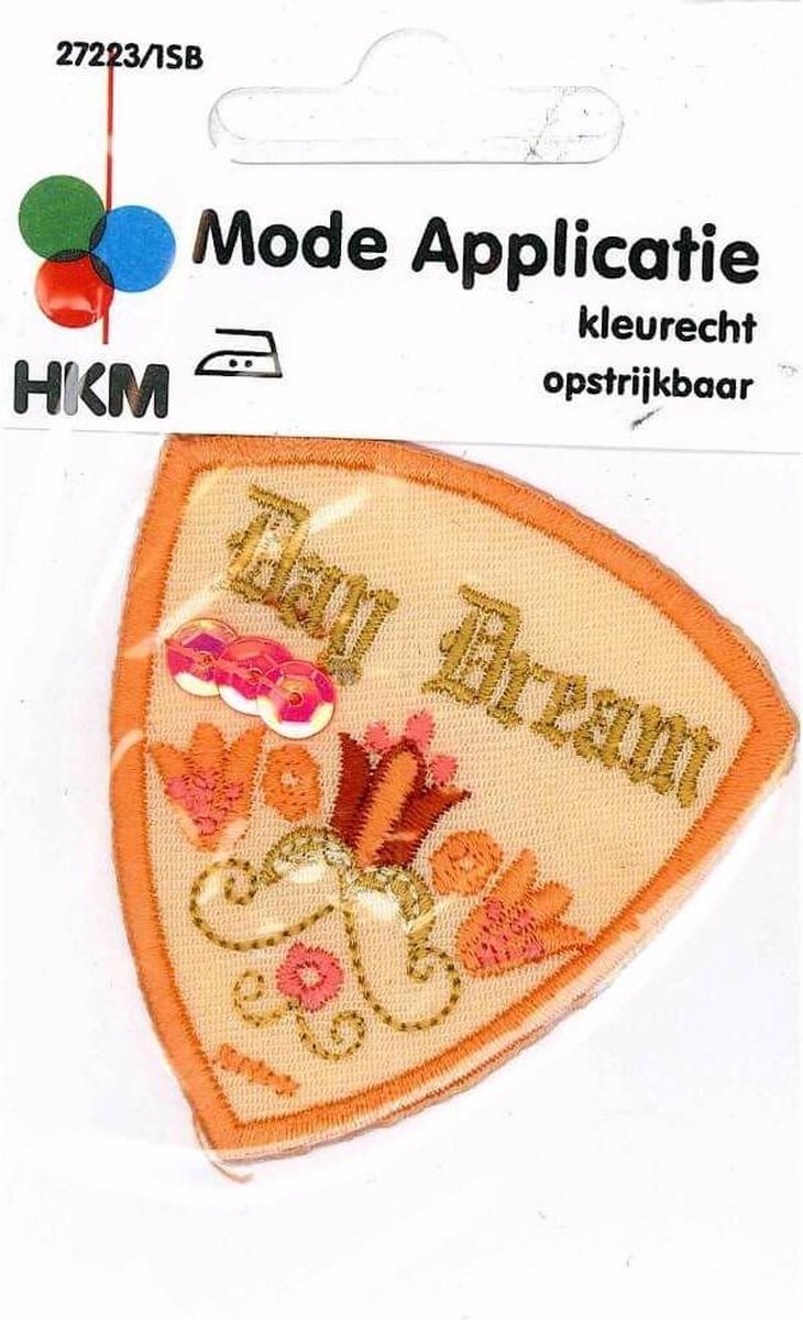 HKM APPLICATIE DAY DREAM OPSTRIJKBAAR - 5 STUKS 6 X 6 CM.