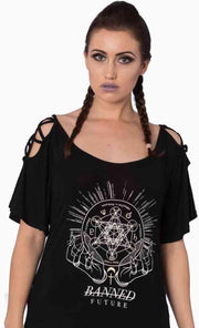 Banned Top -XL- BANNED CONJURE Zwart