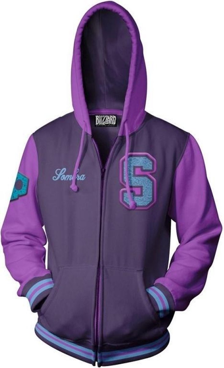 OVERWATCH - Varsity SOMBRA Zip-up Hoodies (S)