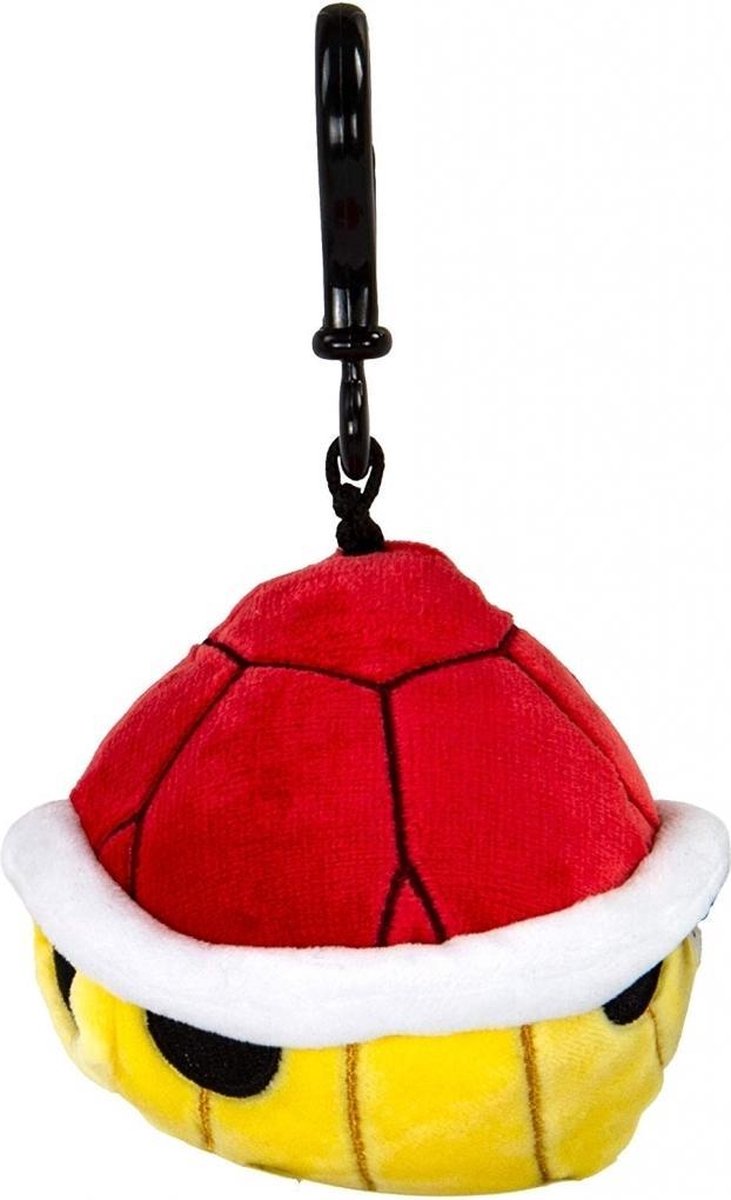 Mario Kart Pluche - Mocchi Mocchi Clip on Red Shell