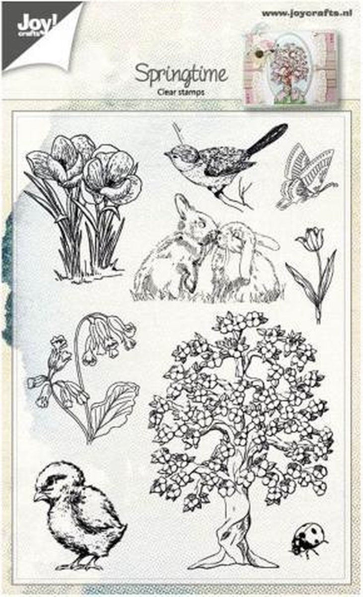 Joy!Crafts • clear stempel lenteJoy!Crafts • clear stempel lente