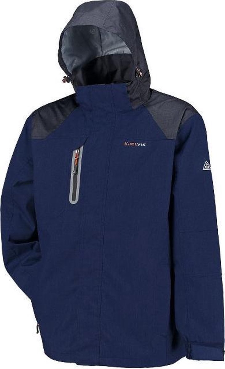 Kjelvik heren zomerjas Bern navy donkerblauw - maat M