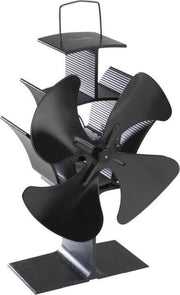 Haardventilator met 4 bladen