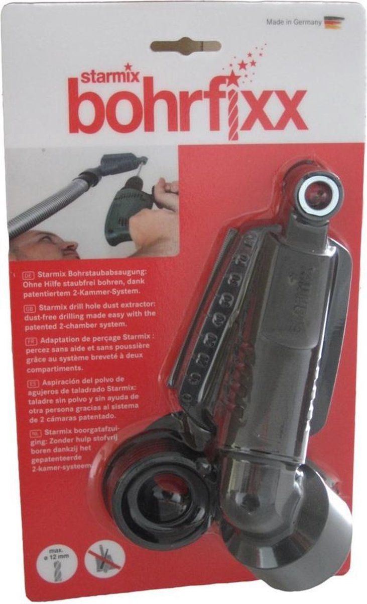 Starmix BF 12 Bohrfixx stof adapter