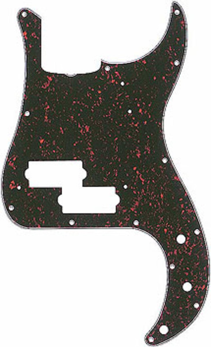 Pickguard ´62 Precision bas Tortoise Shell 4-Ply