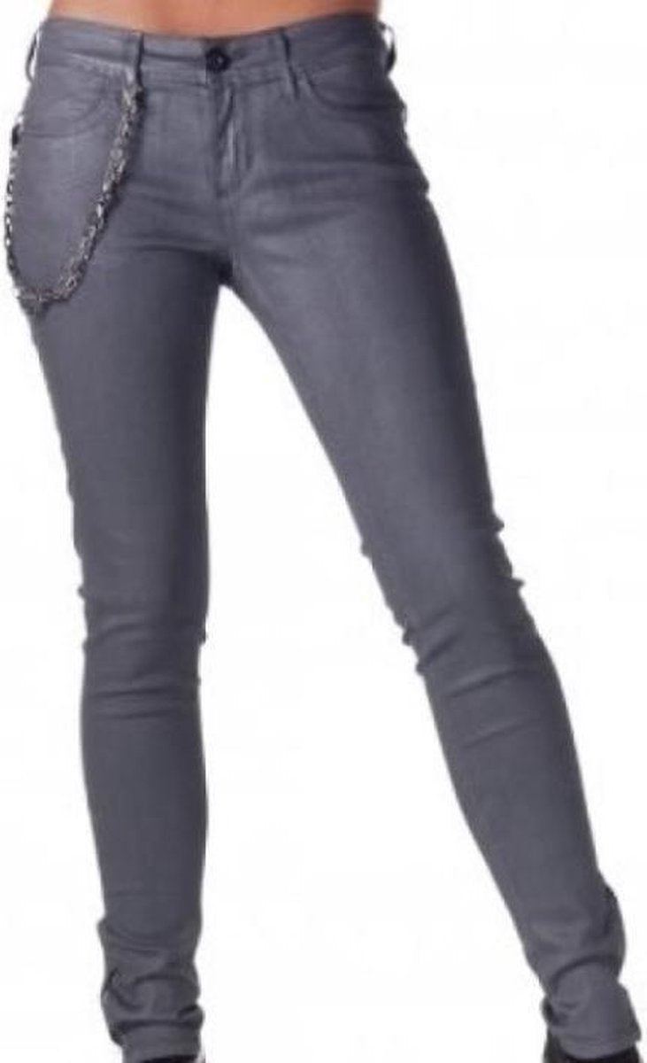 MELTIN'POT Dames broek Myriam/F grijs W31 L30