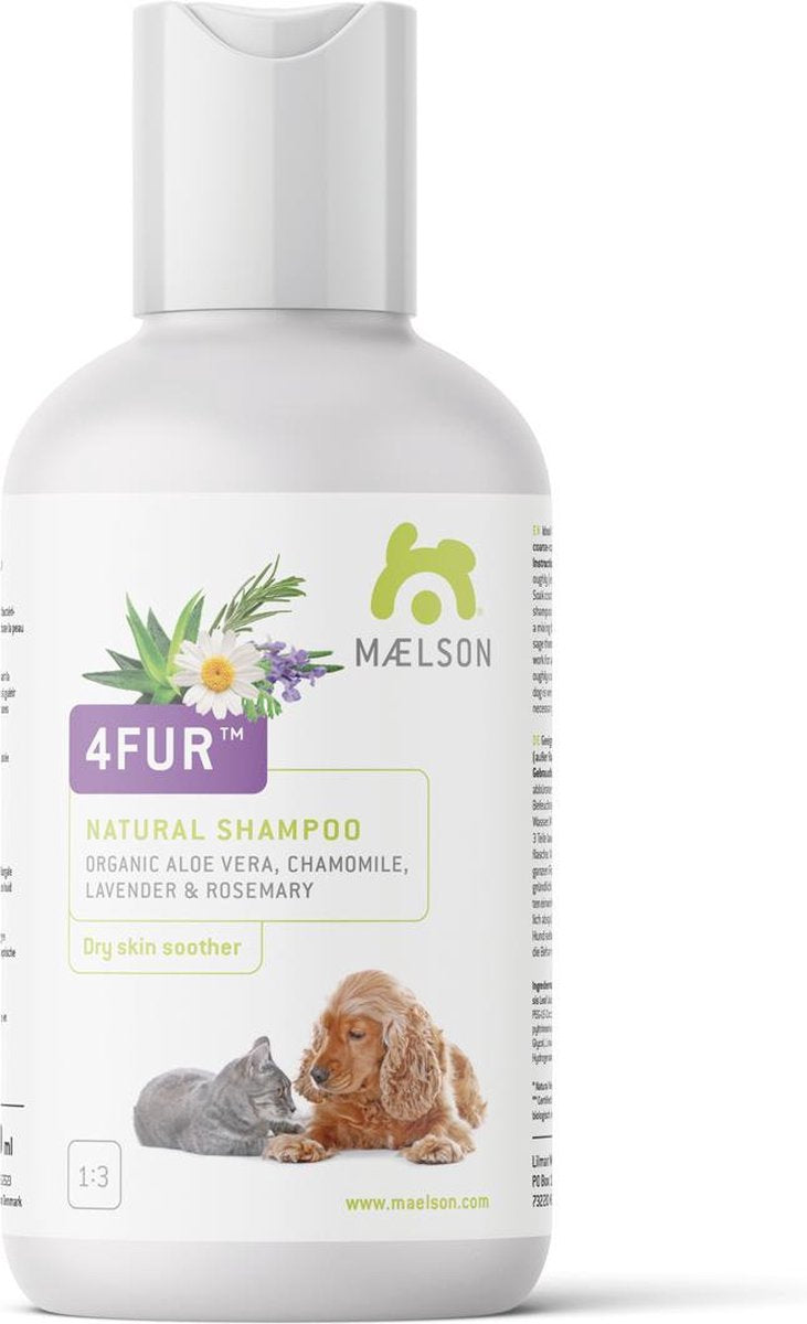 Maelson hondenshampoo voor de droge huid - 250ml