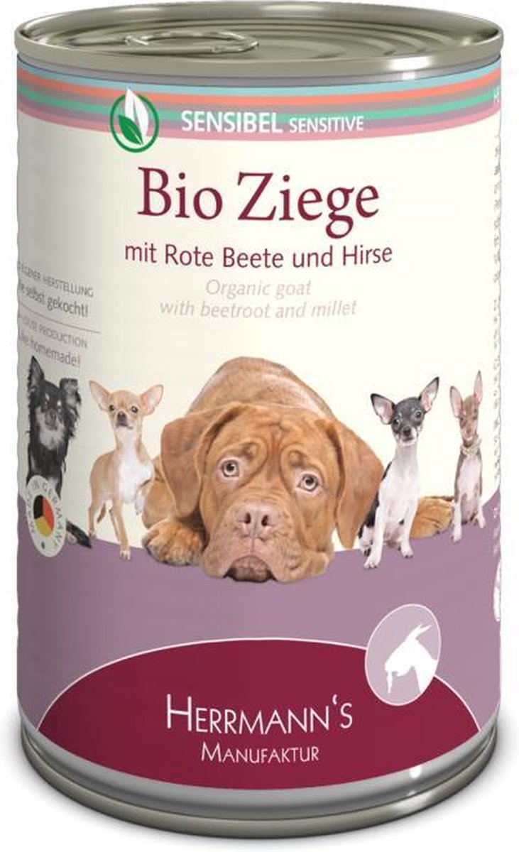 15x Herrmann's Sensitive Goat With Beetroot 400 gr.