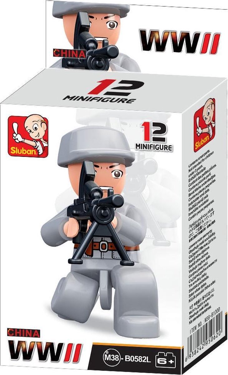 Display soldaten Sluban 12 figuren