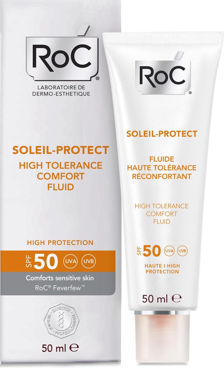 RoC SOLEIL PROTECT High Tolerance face fluid SPF50- 50ml
