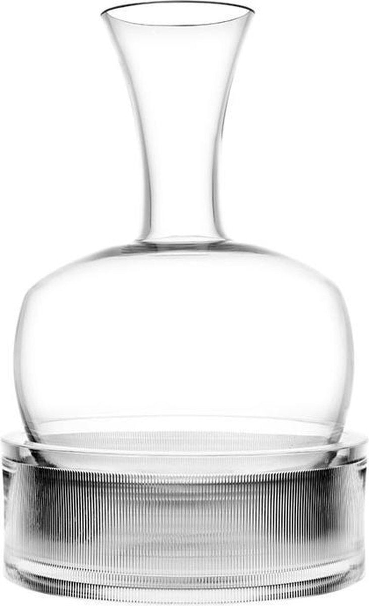 Italesse Decanteerkaraf Alavin - set met transparante voet