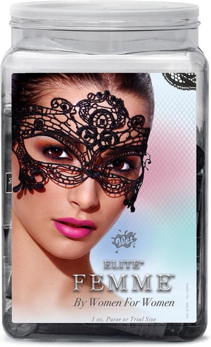 Wet Elite Femme Assortiment 36 X 30 ML in counter bowl display