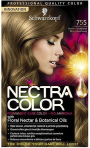 Schwarzkopf Nectra Color 755 Donker Goudblond - Haarverf