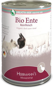 16x Herrmann's Bio Pure eend 400 gr.