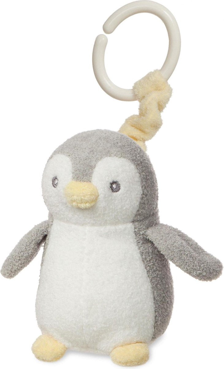 Aurora Kinderwagenrammelaar Pompom Baby-pinguïn 14 Cm