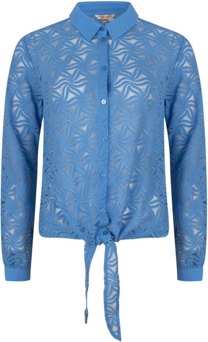 Esqualo blouse SP21.30013 blue
