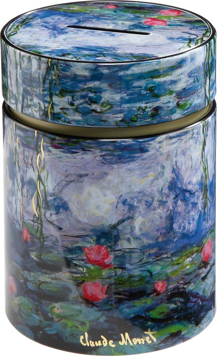 Goebel® - Claude Monet | Spaarpot "Waterlelies in de avond" | Kunst
