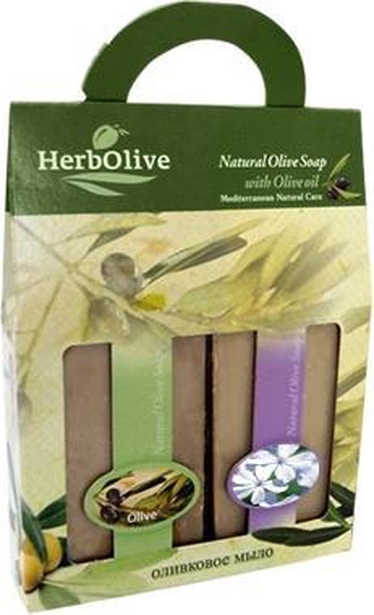 HerbOlive Zeep Olijf & Jasmijn 2 x 100gr