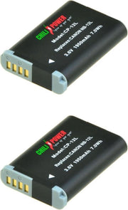 ChiliPower Canon NB-12L camera batterij - 2 stuks verpakking