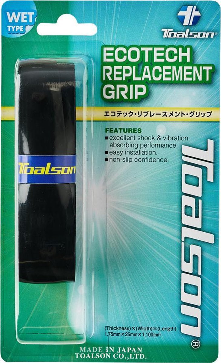 Toalson EcoTech Replacementgrip - Zwart