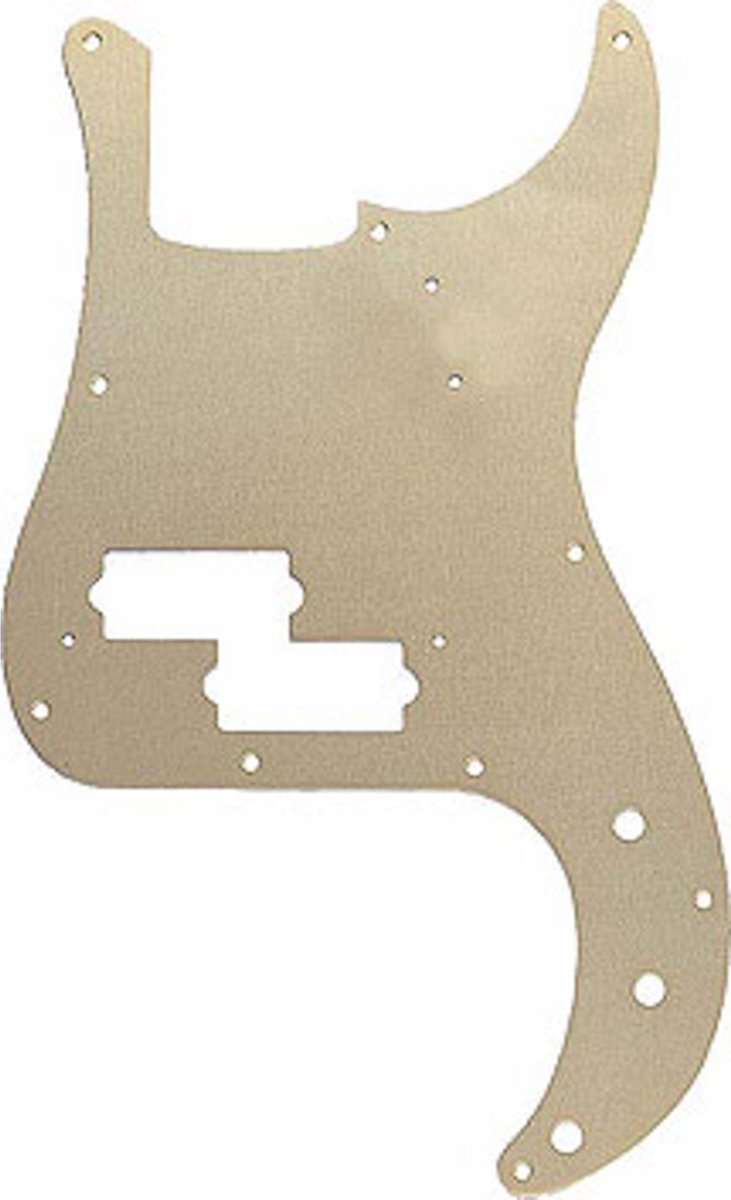Pickguard ´57 Precision bas goud Anodized 1-Ply