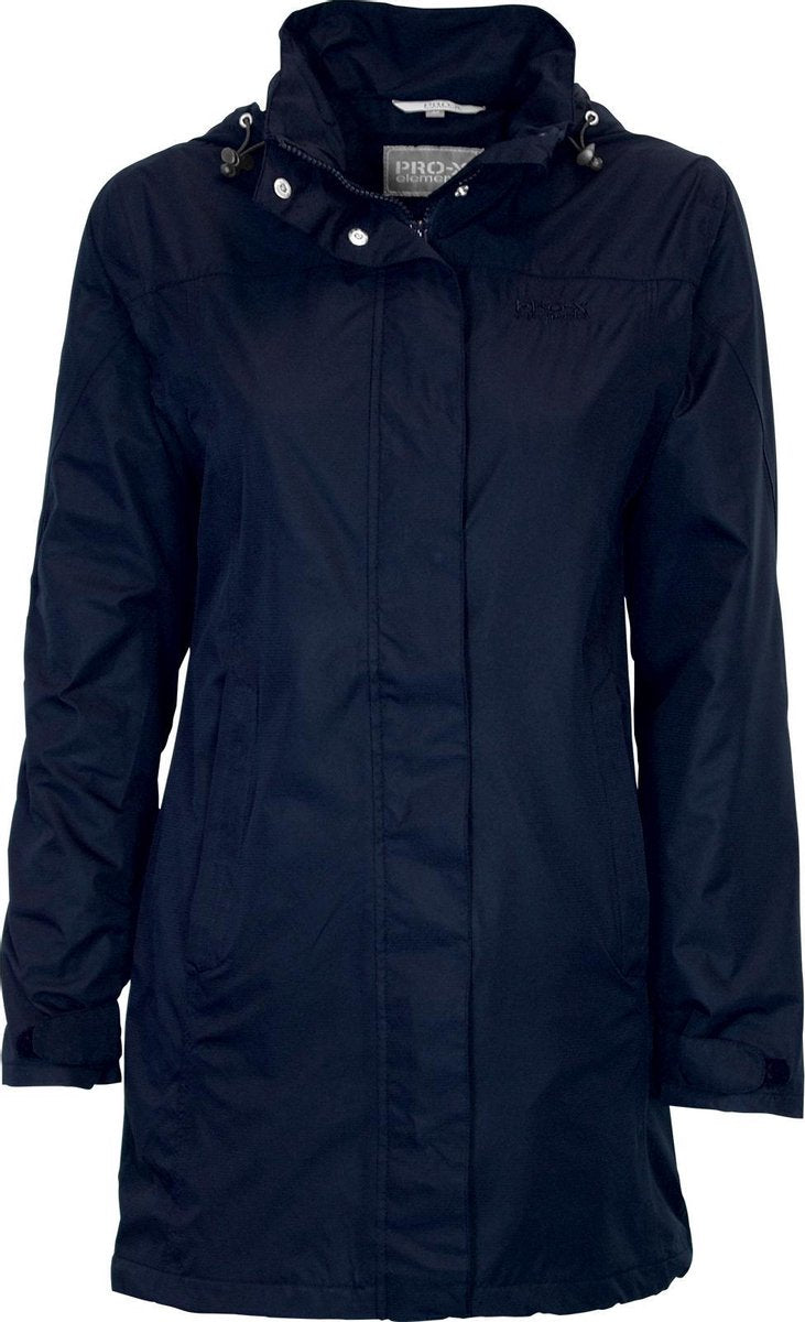 Pro-x Elements Outdoorjas Jenna Dames Polyester Marineblauw Maat 38