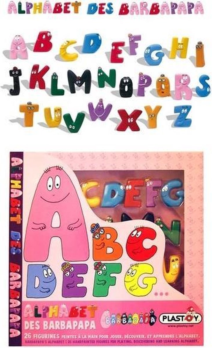 Barbapapa: Alfabet letters (educatief speelgoed)