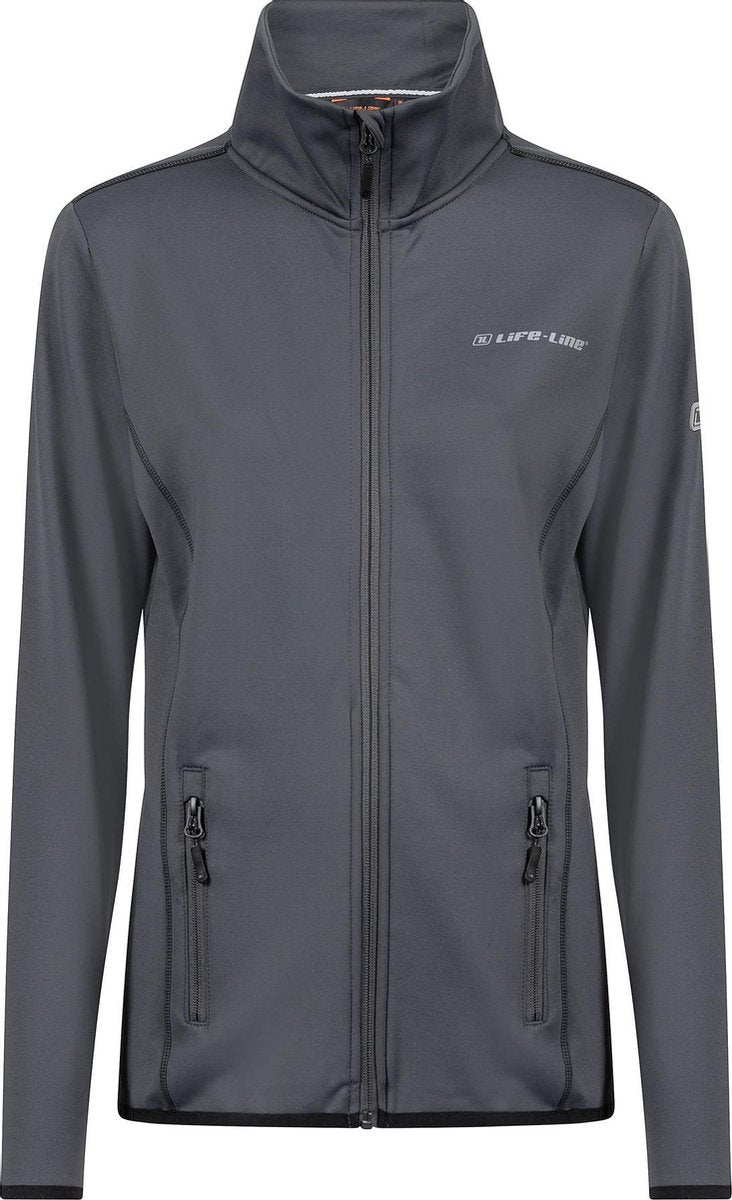 Denise Dames Fleece Vest - Ebony