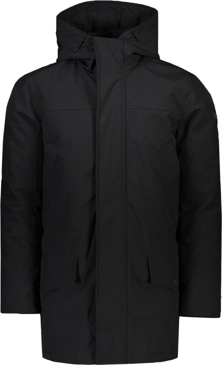Airforce Jas Zwart Getailleerd - Maat S - Heren - Herfst/Winter Collectie - Polyester