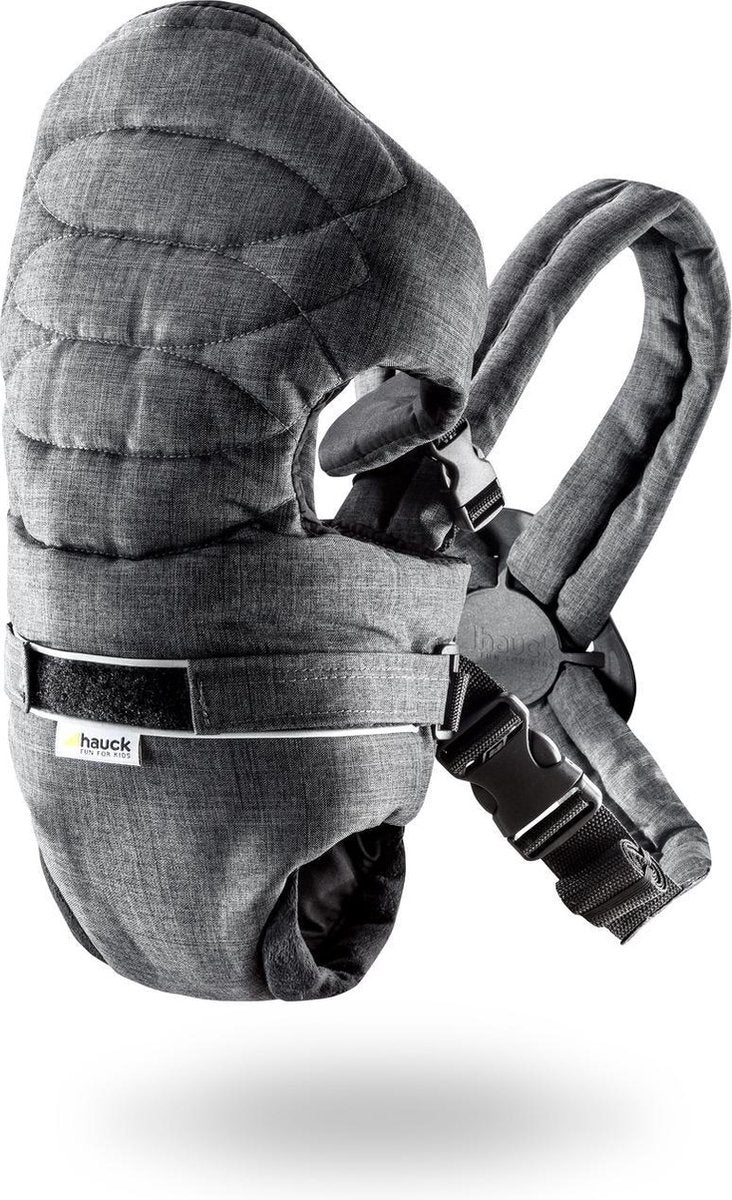 Hauck 2 Way Carrier Draagzak - Melange Charcoal