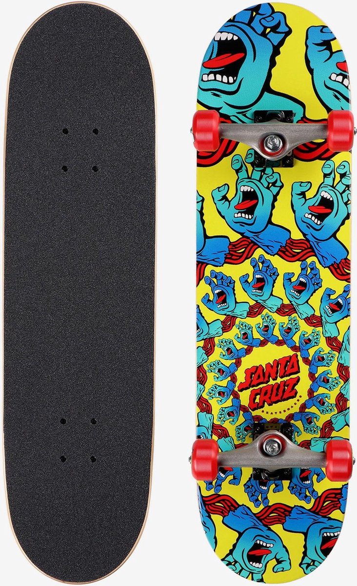 Santa Cruz Mandala Hand 8.25 compleet skateboard