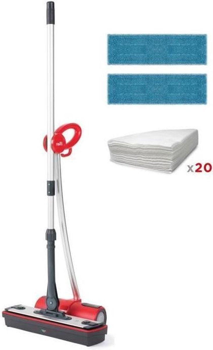 POLTI Moppy Extra Dust Multi-Surface draadloze stoomborstel - 1500 W - tank van 0