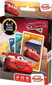 Disney.Pixar Cars - 4in1 - Speelkaarten (Kwartet