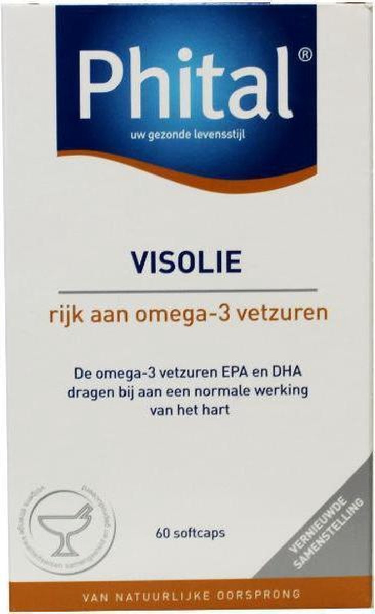 Phital Visolie - 60 capsules - Visolie - Voedingssupplement
