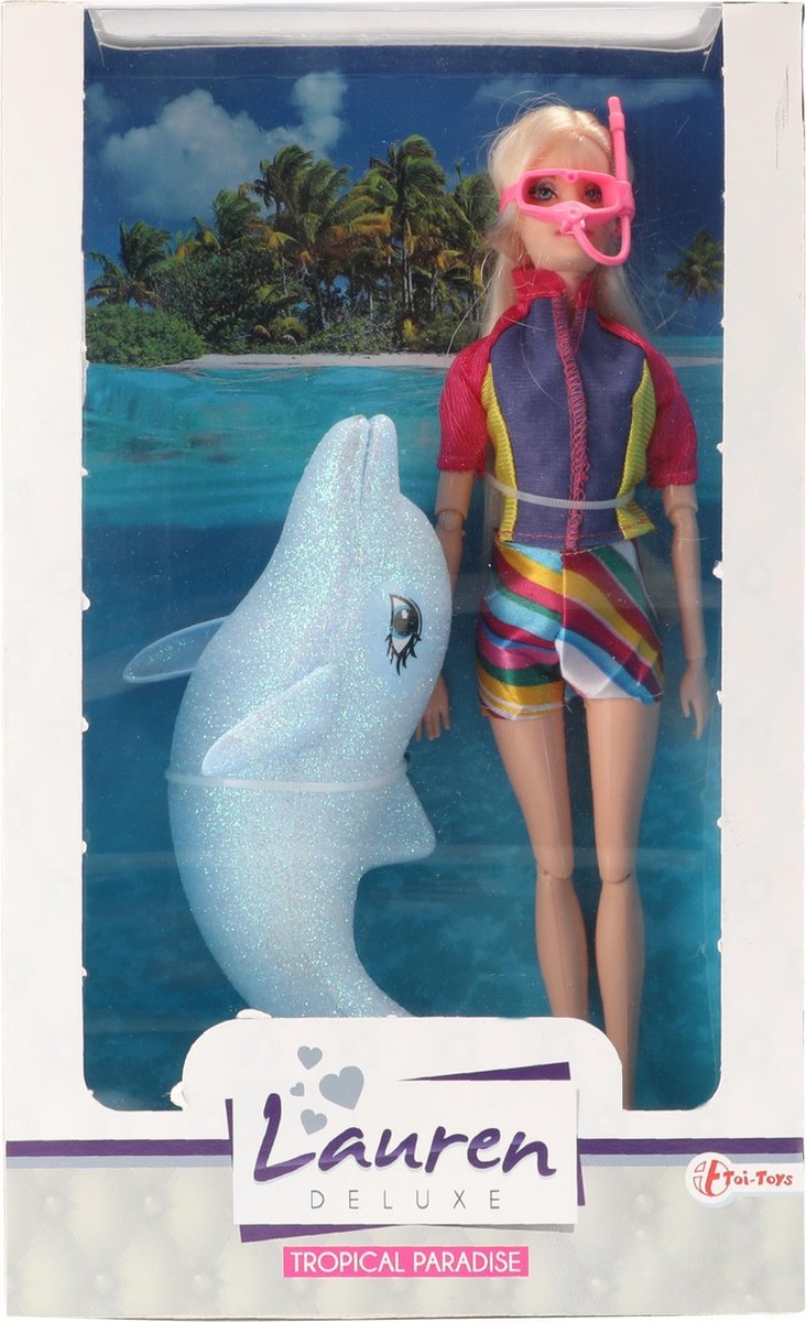 Toi-toys Lauren Tienerpop Met Dolfijn