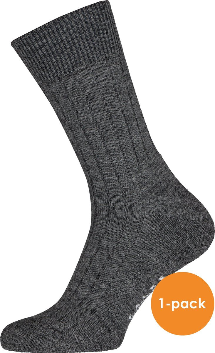 FALKE Teppich im Schuh Herensok 14402 - Grijs 3070 dark grey Heren - 39-40