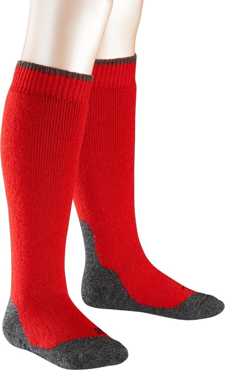 Falke Active Warm Kniekous Kinderen 11480 - Rood 8150 fire Kinderen - 31-34