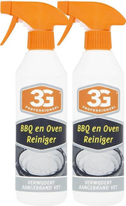 2x 3G Professioneel Oven en Grillreiniger BBQ 500 ml