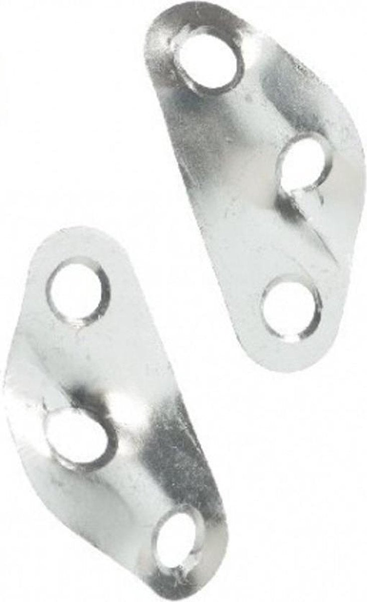 Campking Driegatsspanner - Aluminium - 10 Stuks