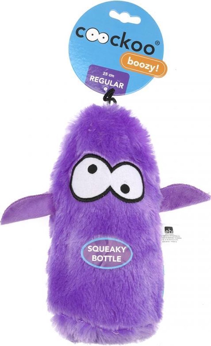 Coockoo Boozy bottle Paars 25x10x8cm