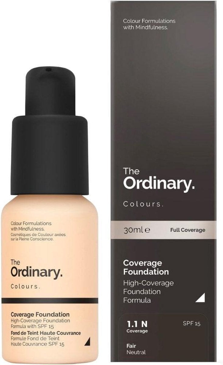 The Ordinary Coverage Foundation SPF15 - Volledige dekking 1.1N