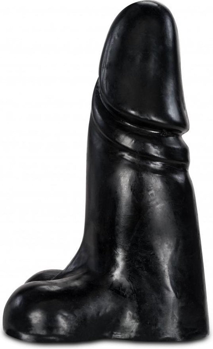 XXLTOYS - Wallace - XXL Dildo - Inbrenglengte 28 X 11 cm - Black - Uniek Design Realistische Dildo – Stevige Dildo – voor Diehards only - Made in Europe