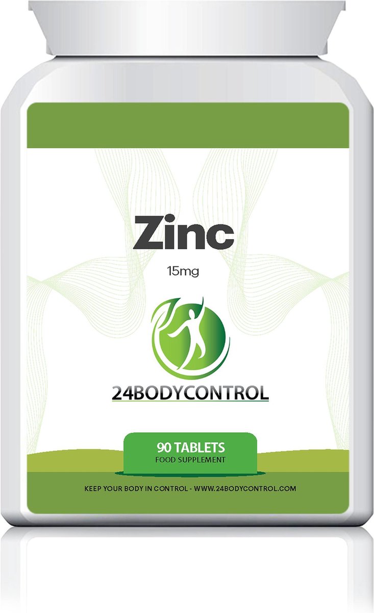 24Bodycontrol Zink - 90 tabletten