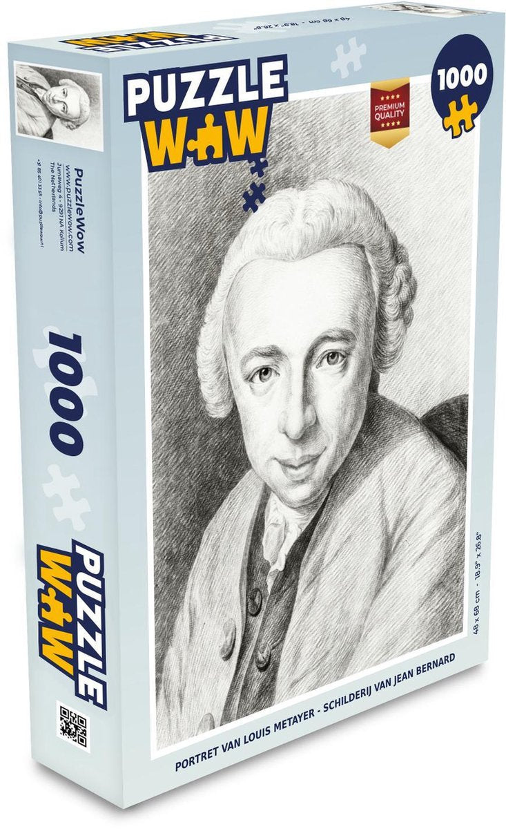 Puzzel - Puzzel 1000 stukjes volwassenen -  Louis Metayer - schilderij van Jean Bernard - Legpuzzel