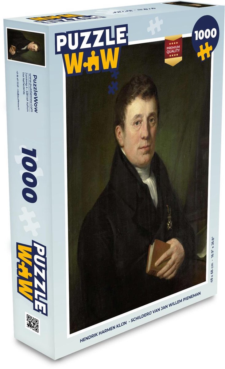 Puzzel 1000 stukjes volwassenen Jan Willem Pieneman 1000 stukjes - Hendrik Harmen Klijn - Schilderij van Jan Willem Pieneman  - PuzzleWow heeft +100000 puzzels