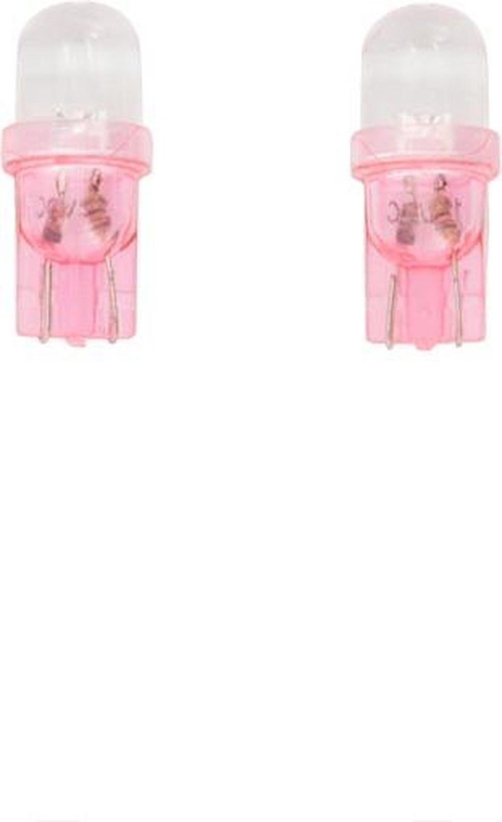 AutoStyle T-10 LED Lampen 12V Roze
