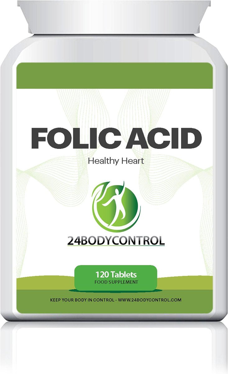 24Bodycontrol foliumzuur - 120 tabletten
