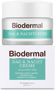 Biodermal Dagcreme -en Nachtcrème - Hydraterend en voedend - 50ml